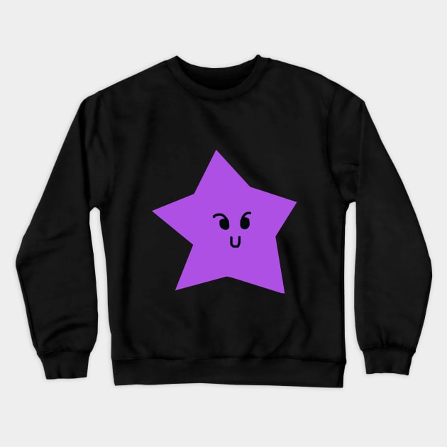 crooked evil star Crewneck Sweatshirt by Azmat_Art